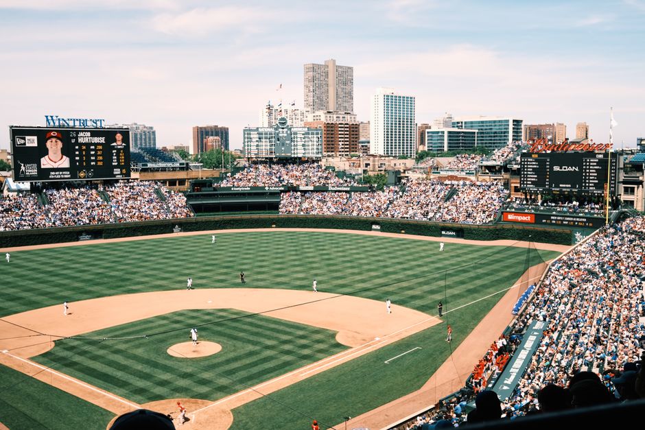 A game at Wrigley Field, Chicago, United States
