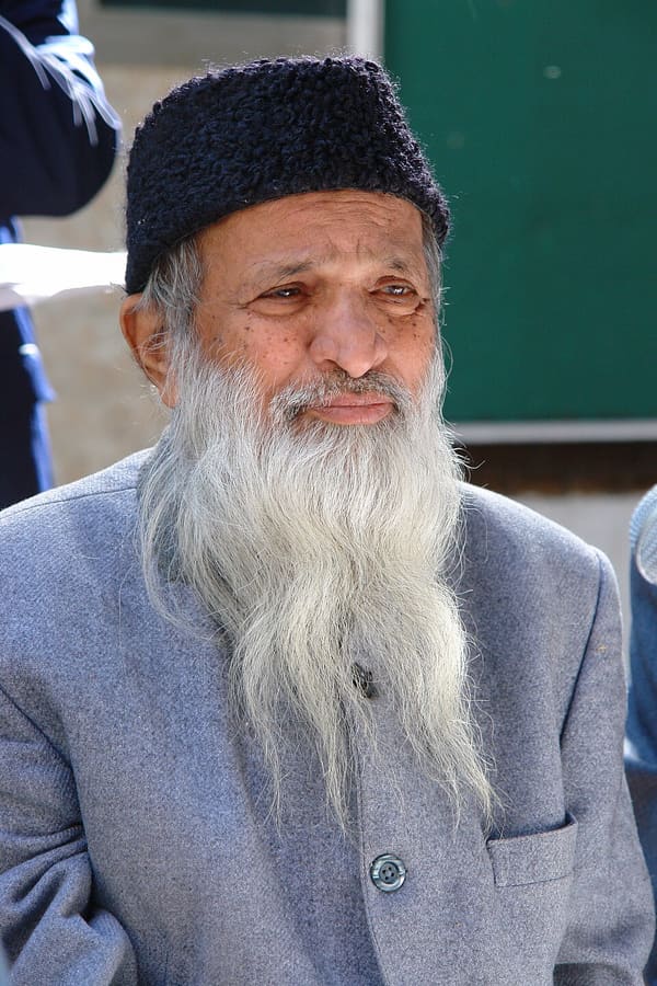 Abdul Sattar Edhi, Pakistan (portrait via Wikimedia Commons)
