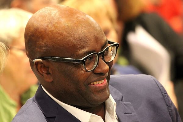 Achille Mbembe, Cameroon (portrait via Wikimedia Commons)