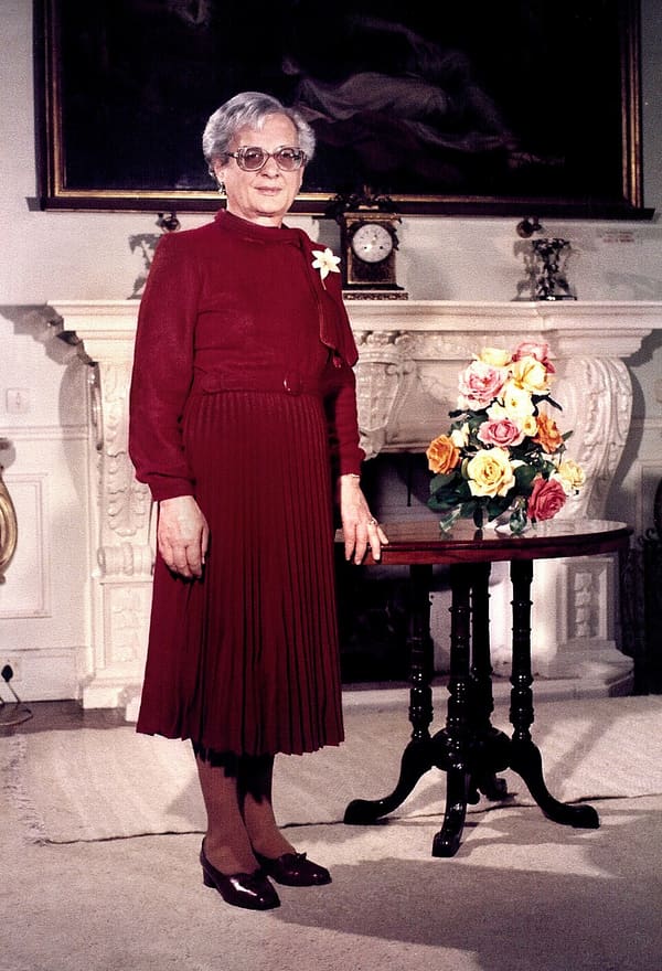 Agatha Barbara, Malta (portrait via Wikimedia Commons)