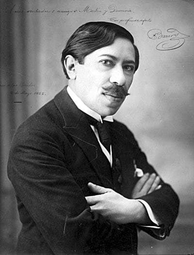 Agustín Barrios Mangoré, Paraguay (portrait via Wikimedia Commons)