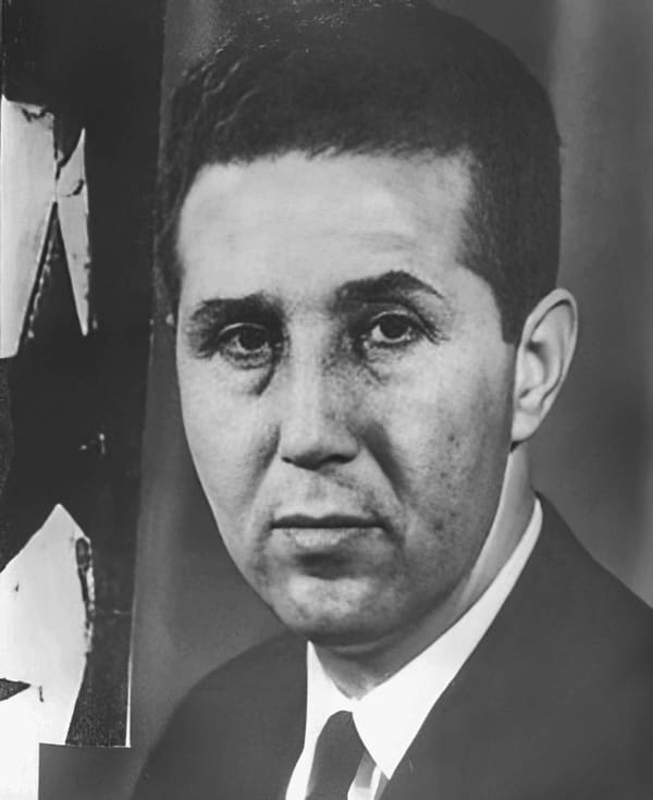Ahmed Ben Bella, Algeria (portrait via Wikimedia Commons)