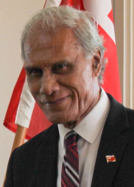 'Akilisi Pōhiva, Tonga (portrait via Wikimedia Commons)