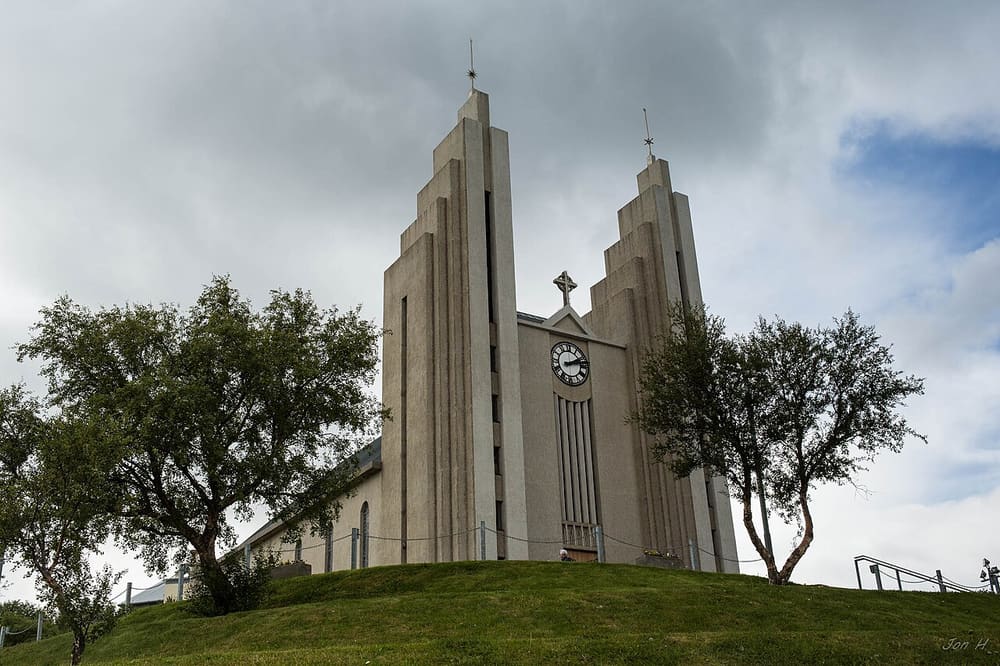 Akureyrarkirkja, Akureyri, Iceland (Wimup)