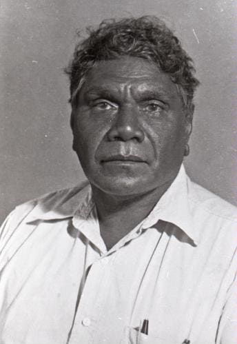 Albert Namatjira, Australia (portrait via Wikimedia Commons)