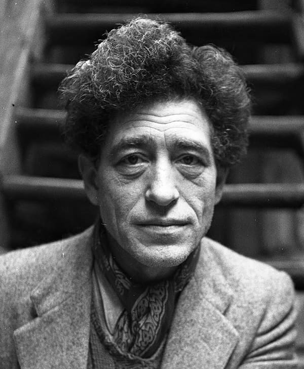 Alberto Giacometti, Switzerland (portrait via Wikimedia Commons)