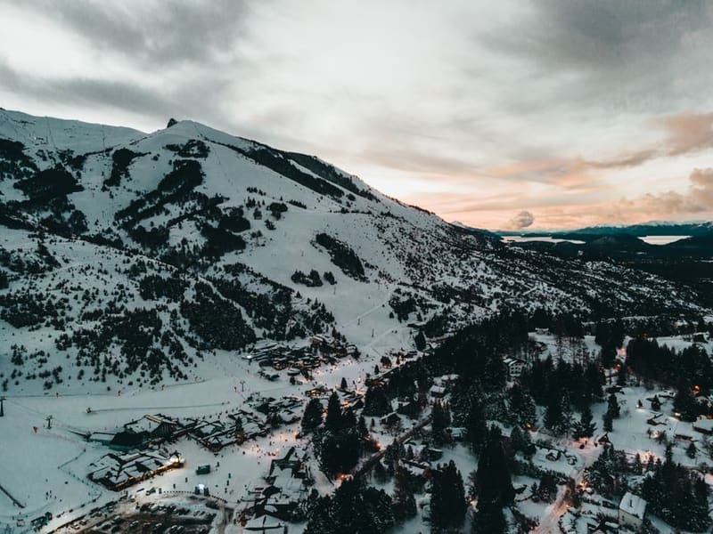 Alpine skiing at Cerro Castor