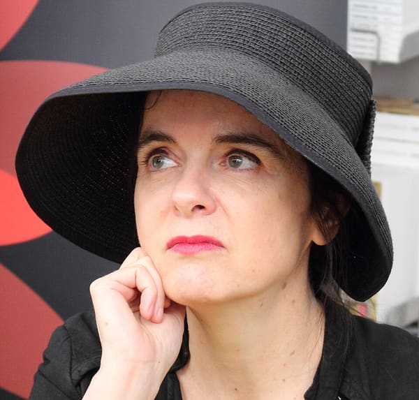 Amélie Nothomb, Belgium (portrait via Wikimedia Commons)