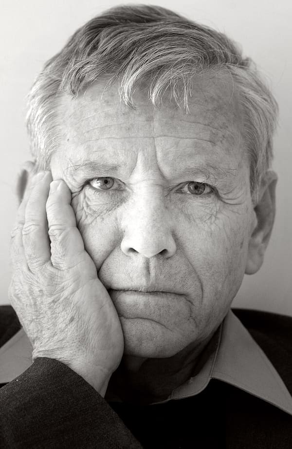 Amos Oz, Israel (portrait via Wikimedia Commons)