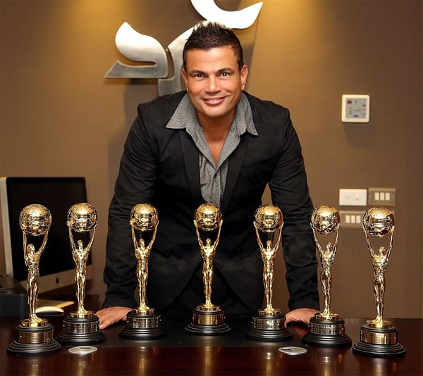 Amr Diab, Egypt (portrait via Wikimedia Commons)