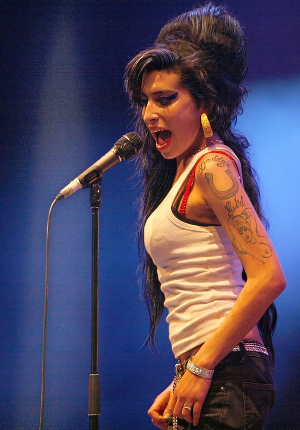 Amy Winehouse, United Kingdom (portrait via Wikimedia Commons)