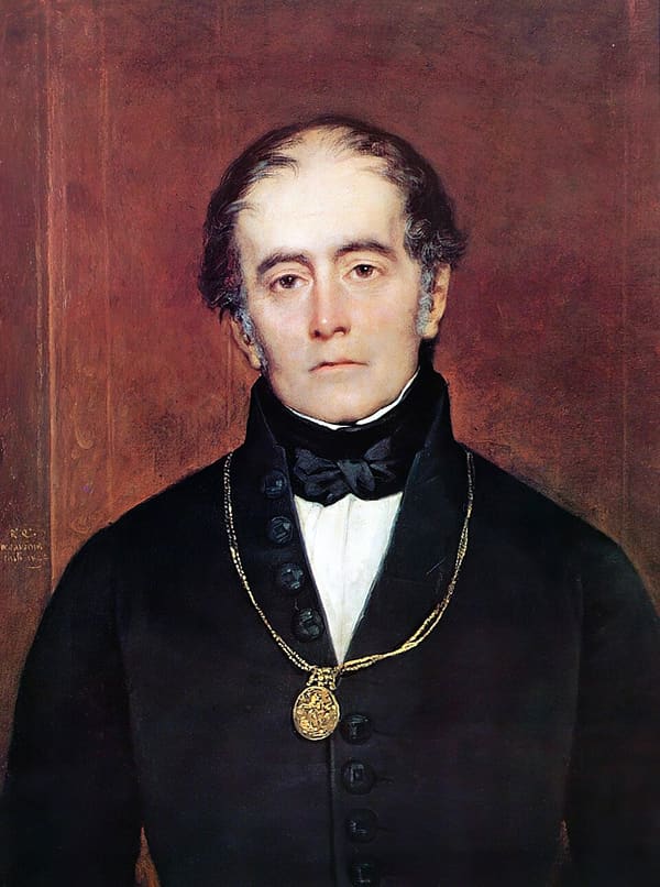Andrés Bello, Venezuela (portrait via Wikimedia Commons)
