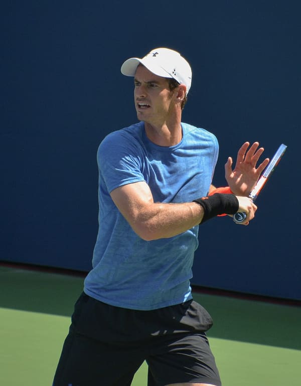 Andy Murray, United Kingdom (portrait via Wikimedia Commons)