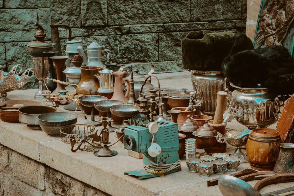 Antiques stalls