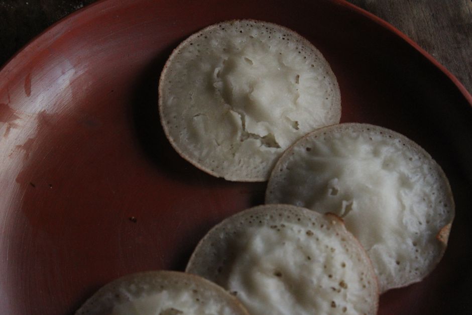 Appam with stew, India dish (Wimup)