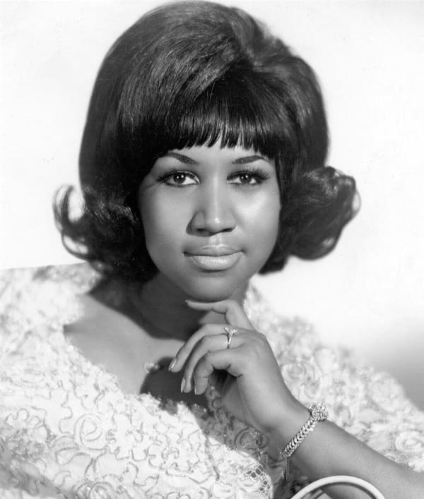 Aretha Franklin, United States (portrait via Wikimedia Commons)
