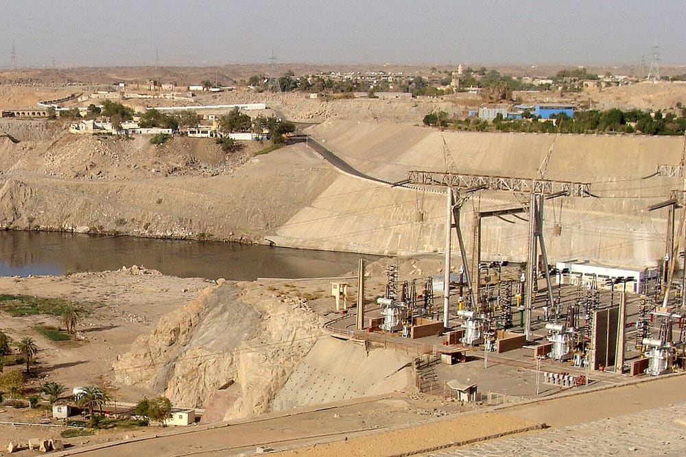 Aswan High Dam, Aswan, Egypt (Wimup)