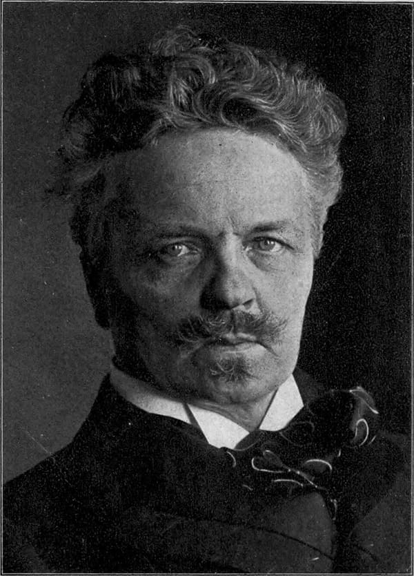 August Strindberg, Sweden (portrait via Wikimedia Commons)