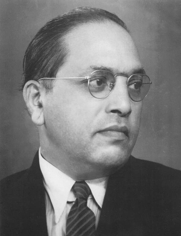 B. R. Ambedkar, India (portrait via Wikimedia Commons)