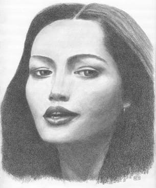 Bárbara Carrera, Nicaragua (portrait via Wikimedia Commons)