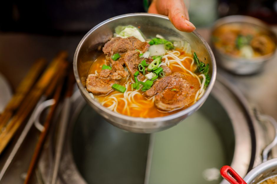 Beef noodle soup, Taiwan dish (Wimup)