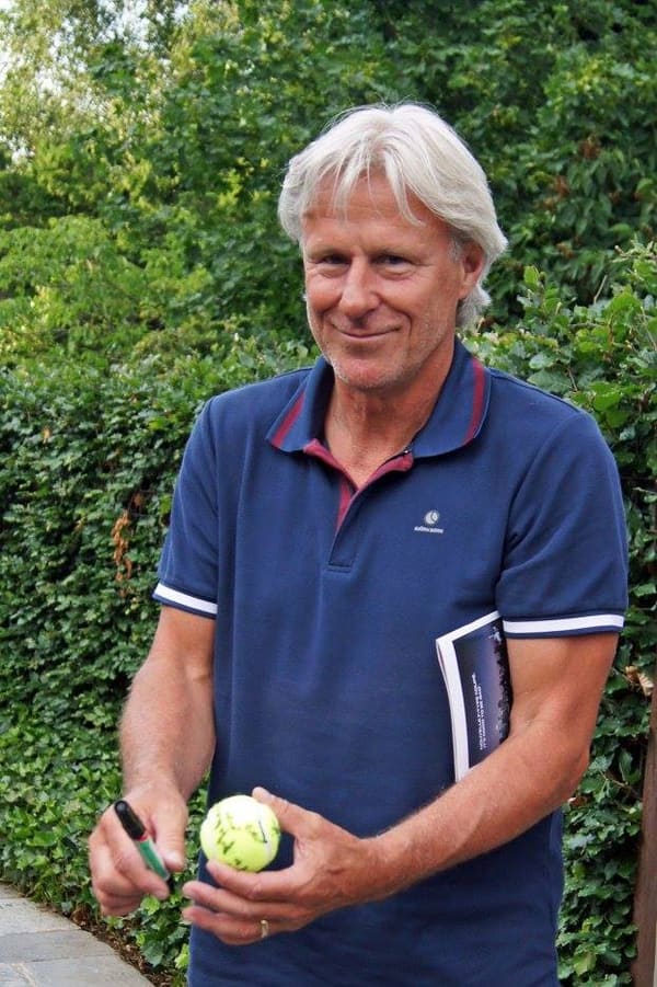Björn Borg, Sweden (portrait via Wikimedia Commons)