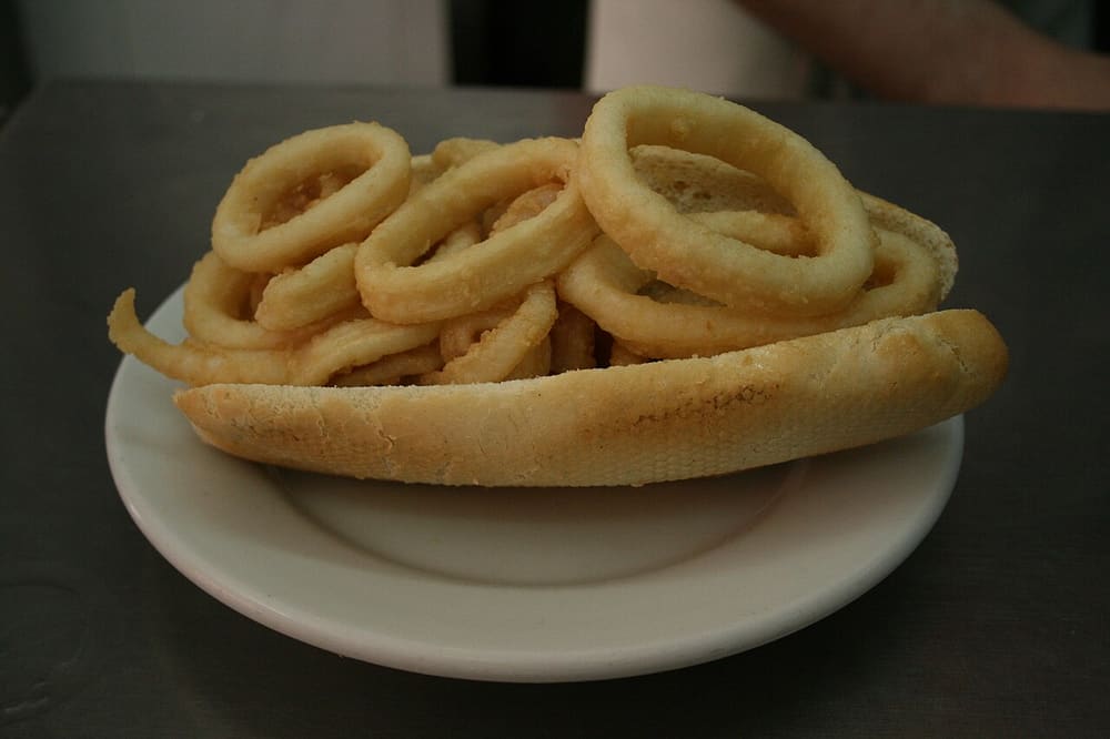 Bocadillo de calamares, Madrid (Wimup travel guide)