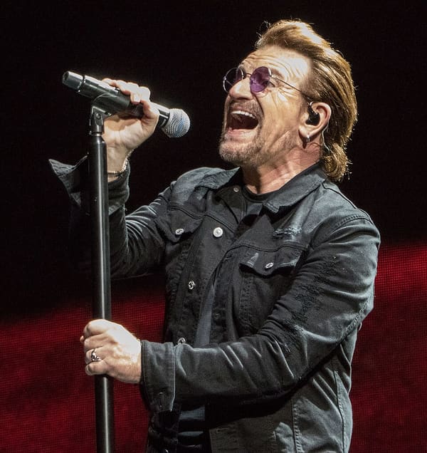 Bono, Ireland (portrait via Wikimedia Commons)