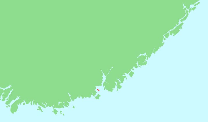 Bragdøya by bathing boat