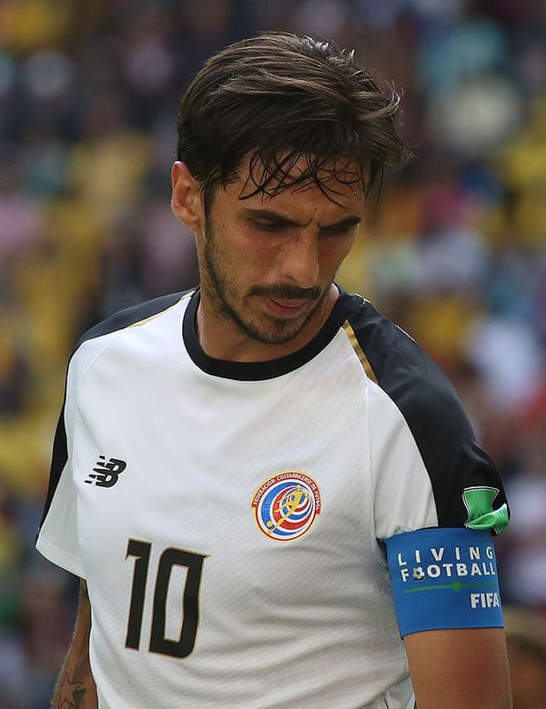 Bryan Ruiz, Costa Rica (portrait via Wikimedia Commons)