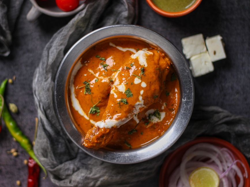 Butter chicken, India dish (Wimup)
