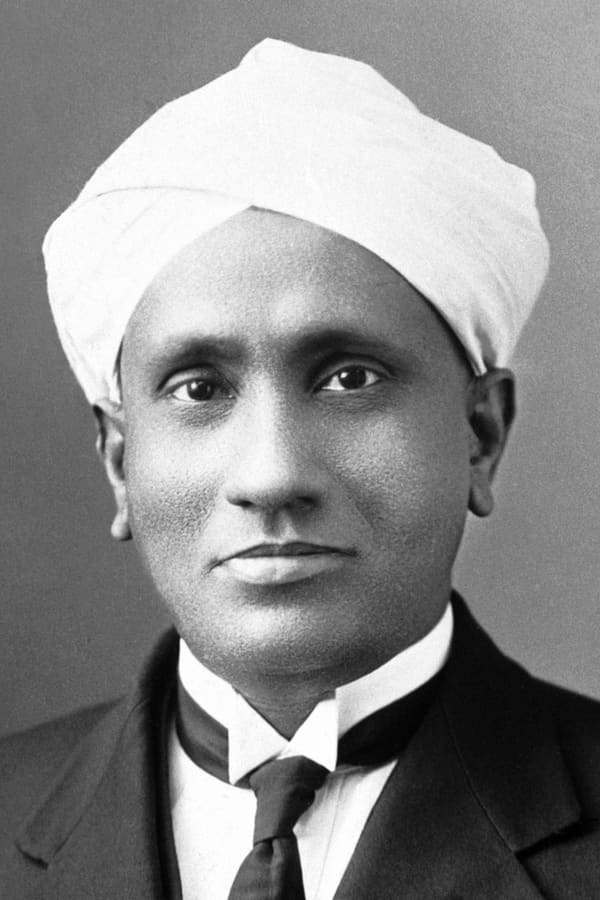 C. V. Raman, India (portrait via Wikimedia Commons)
