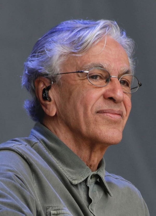 Caetano Veloso, Brazil (portrait via Wikimedia Commons)
