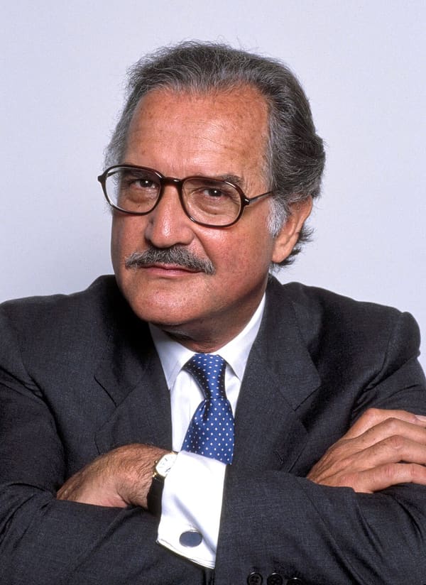 Carlos Fuentes, Mexico (portrait via Wikimedia Commons)