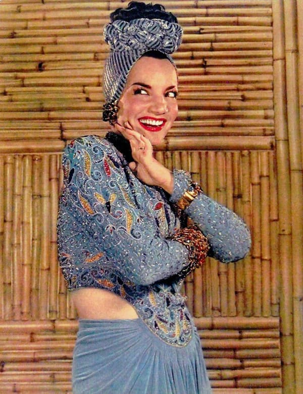 Carmen Miranda, Brazil (portrait via Wikimedia Commons)