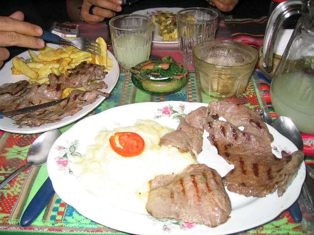 Carne de llama, Salta (Wimup travel guide)