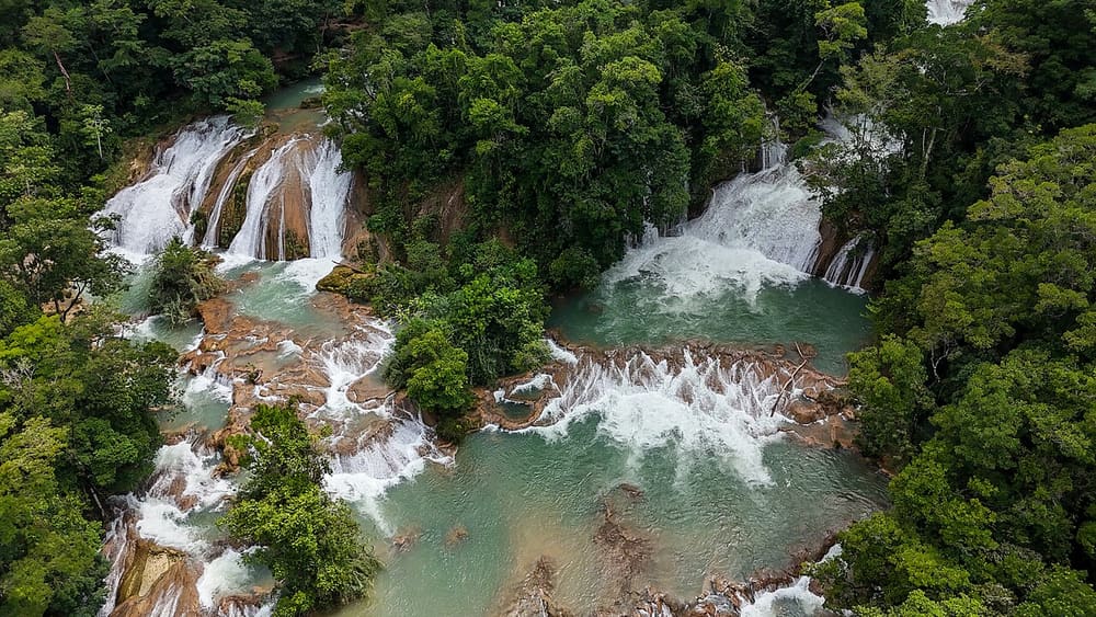 Cascadas de Agua Azul, Palenque, Mexico (Wimup)
