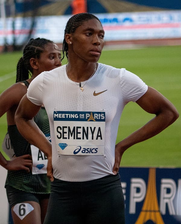 Caster Semenya, South Africa (portrait via Wikimedia Commons)