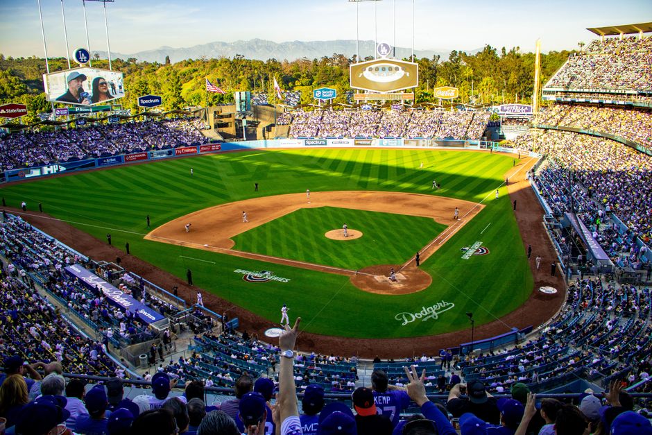 Catch a game at Dodger Stadium, Los Angeles, United States