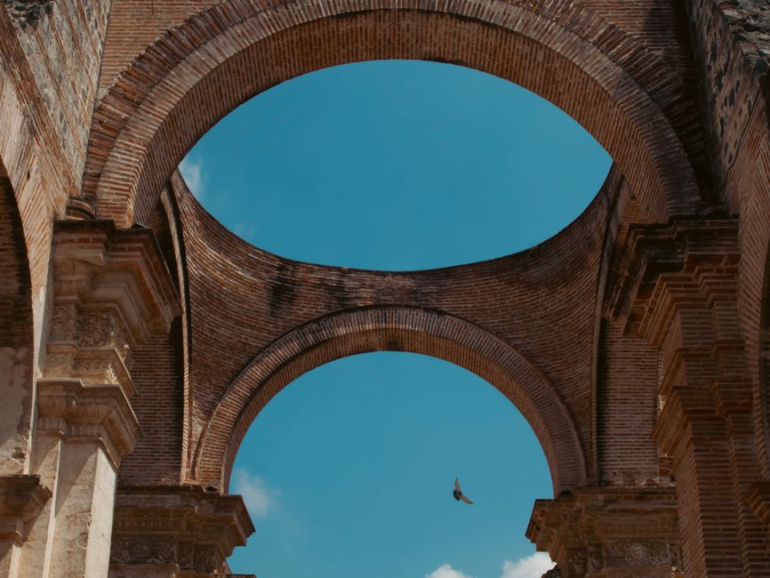 Catedral de Santiago and its ruins, Antigua Guatemala, Guatemala