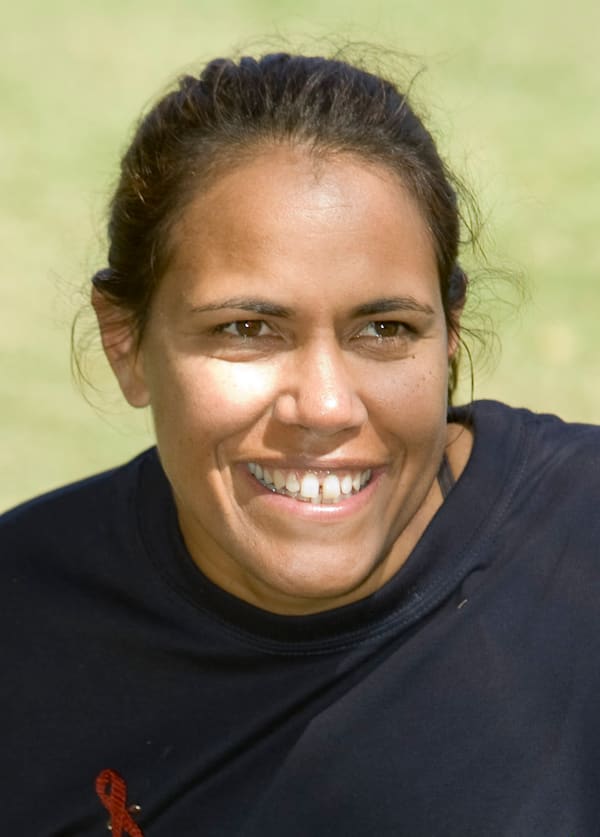 Cathy Freeman, Australia (portrait via Wikimedia Commons)