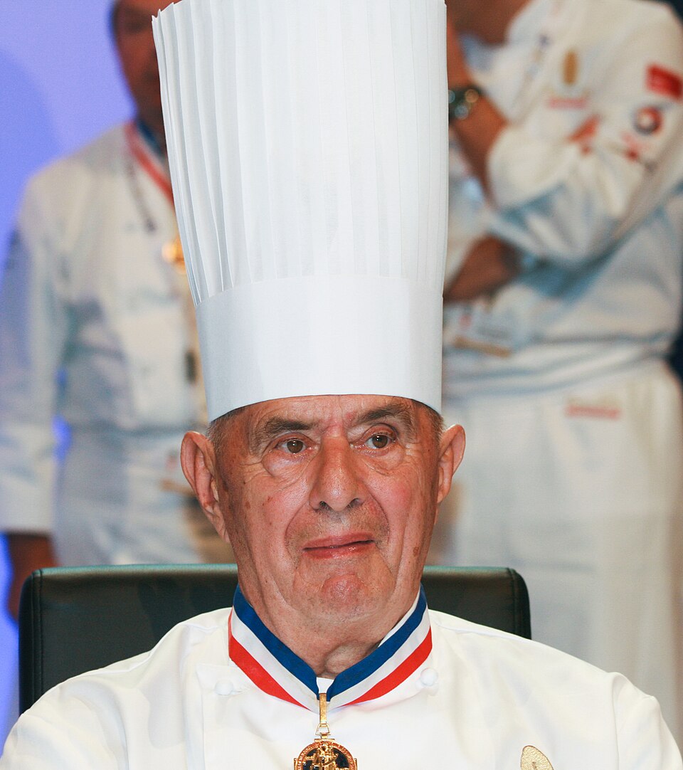 Paul Bocuse, France (portrait via Wikimedia Commons)