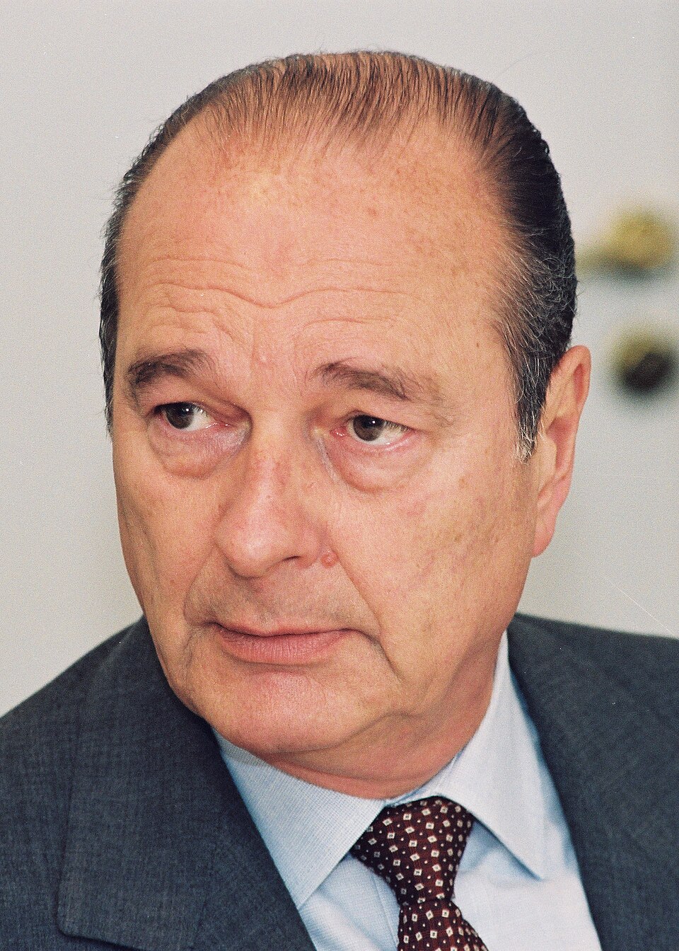 Jacques Chirac, France (portrait via Wikimedia Commons)