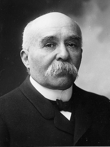 Georges Clemenceau, France (portrait via Wikimedia Commons)