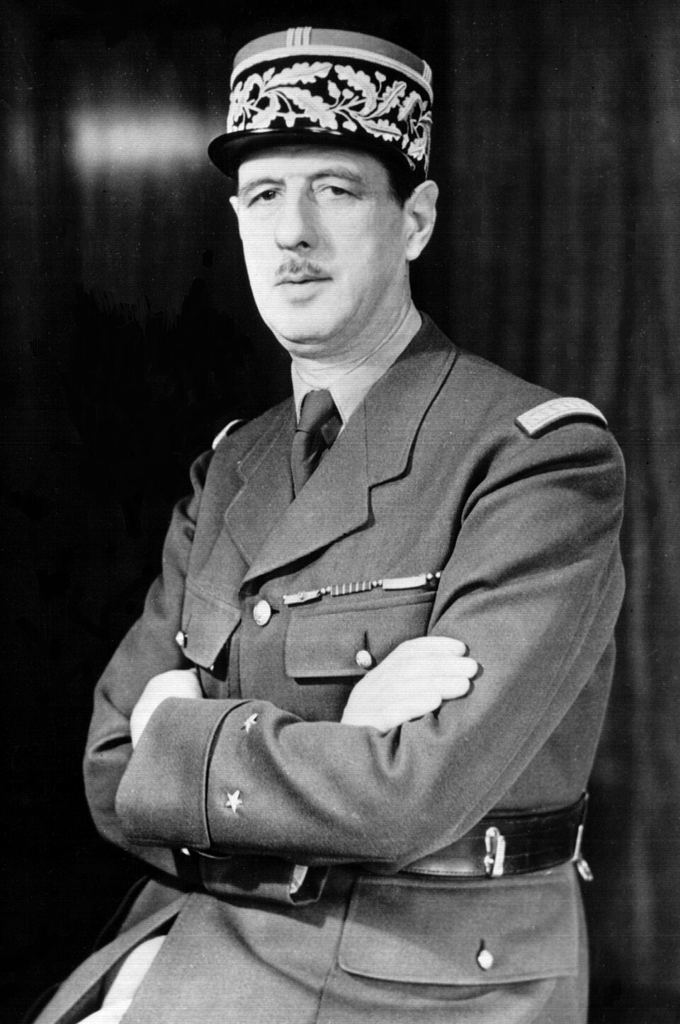 Charles de Gaulle, France (portrait via Wikimedia Commons)