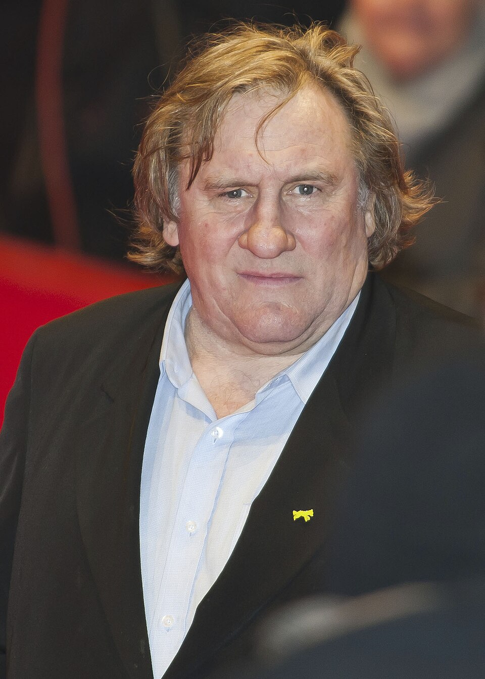 Gérard Depardieu, France (portrait via Wikimedia Commons)