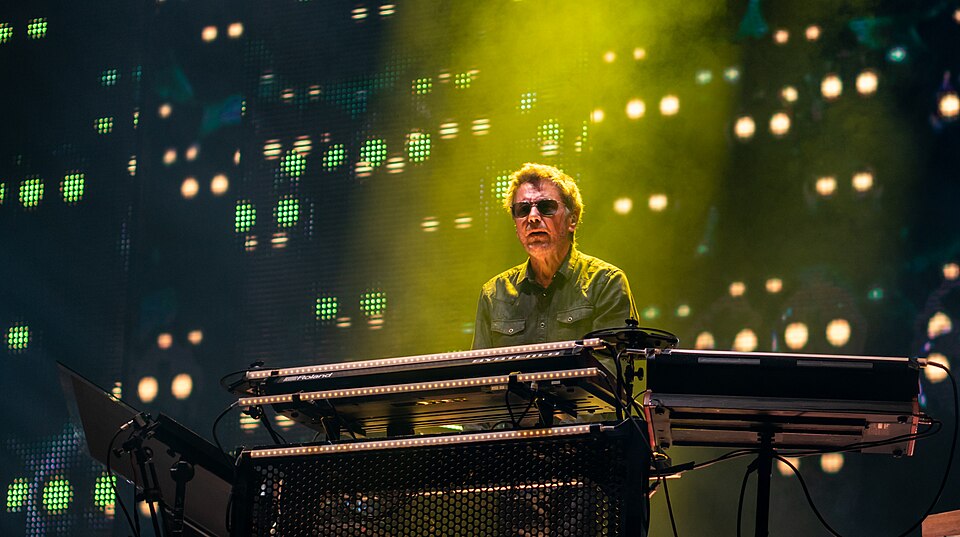Jean-Michel Jarre, France (portrait via Wikimedia Commons)