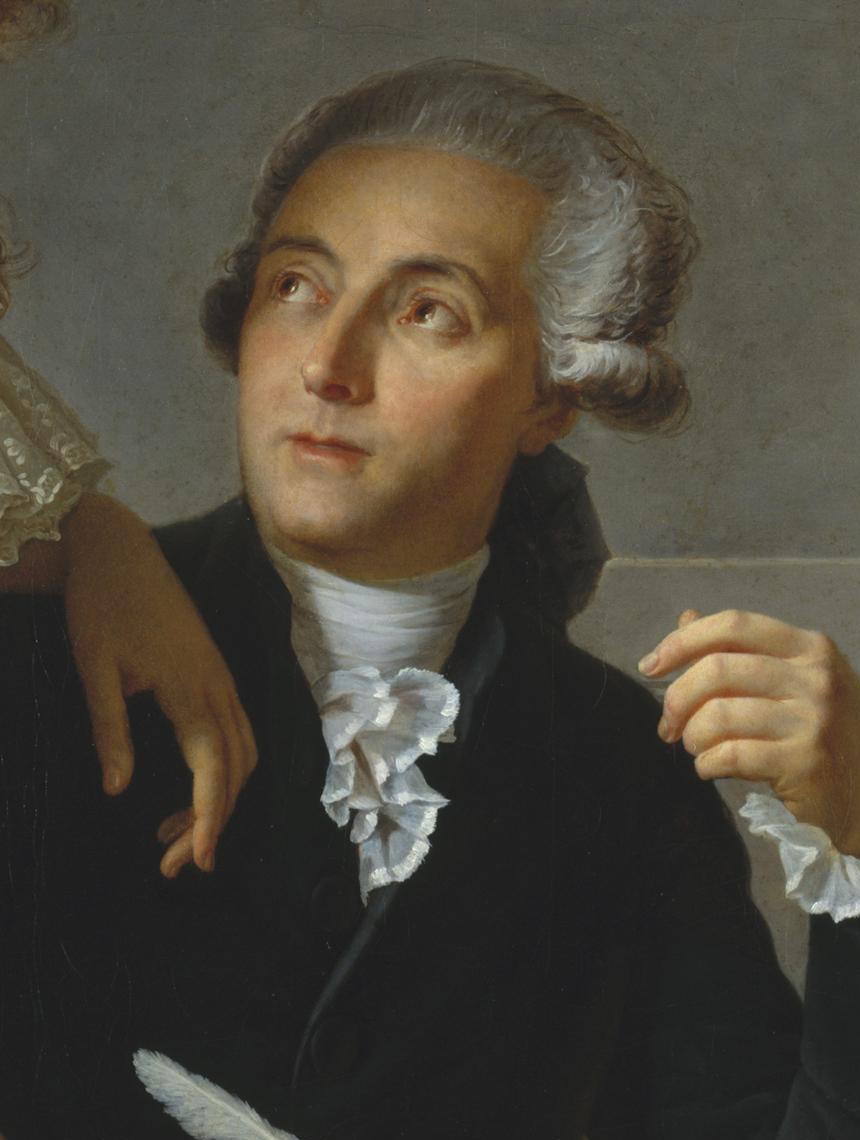 Antoine Lavoisier, France (portrait via Wikimedia Commons)
