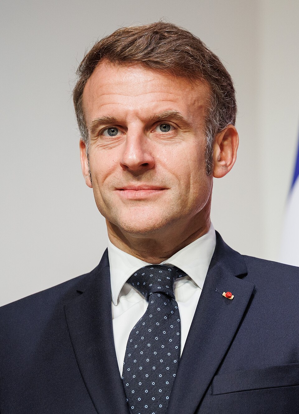 Emmanuel Macron, France (portrait via Wikimedia Commons)