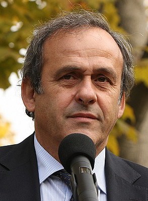 Michel Platini, France (portrait via Wikimedia Commons)